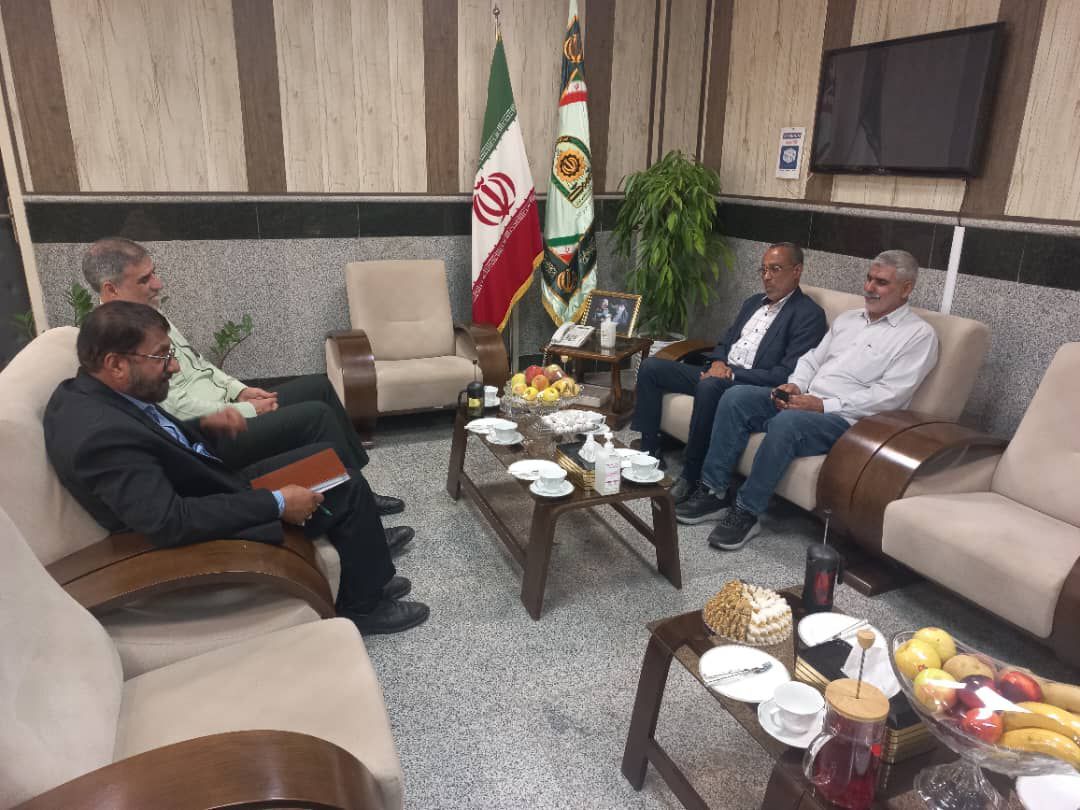 دیدار با سردار سرتیپ جاویدان فرمانده محترم انتظامی استان هرمزگان
