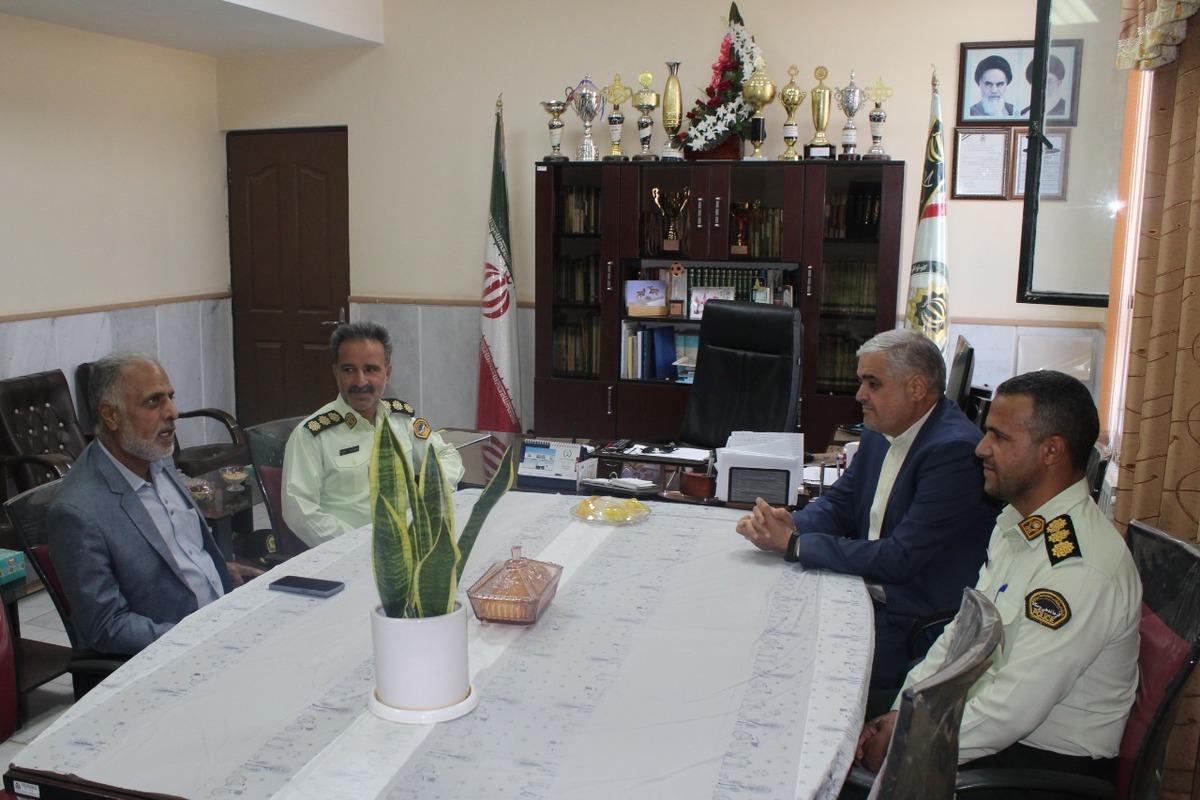 دیدار با فرمانده انتظامی شهرستان سربیشه استان خراسان جنوبی