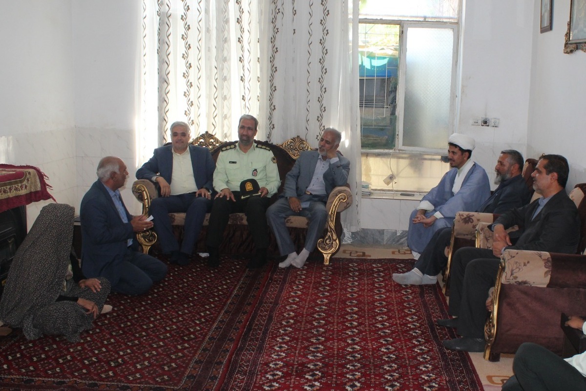 دیدار با خانواده پیشکسوت‌متوفی مرحوم علی کشاورز