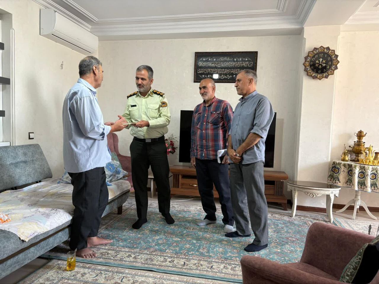 دیدار با پیشکسوت  حمیدرضا عبداللّه زاده