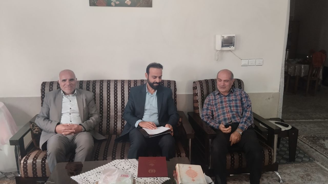 دیدار با دو پیشکسوت انتظامی در شهرستان شیروان