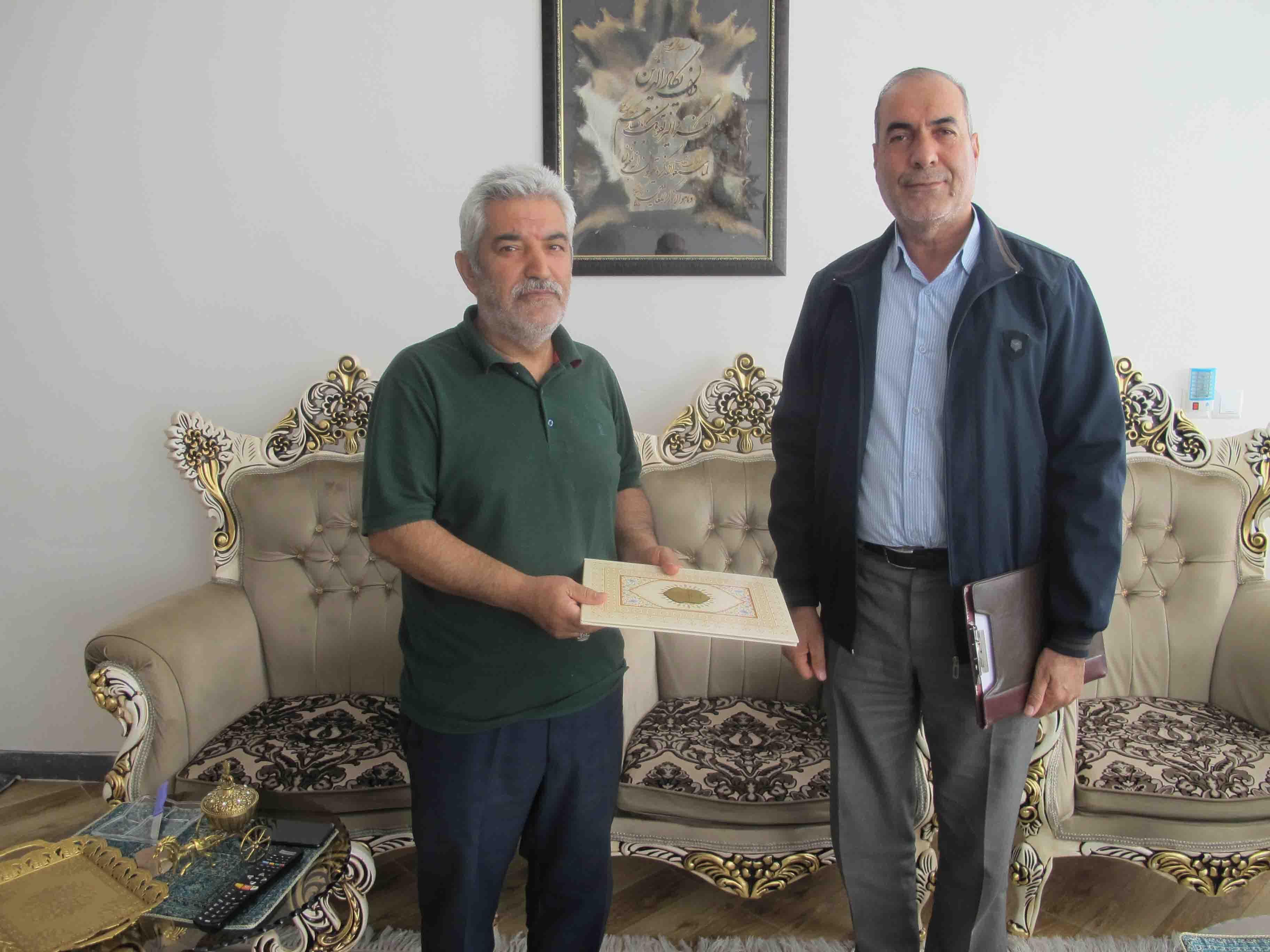 دیدار و سرکشی از ۵ نفر پیشکسوت در شهرستان اراک