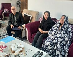 دیدار با خانواده پیشکسوت فقید ایرج خدایی