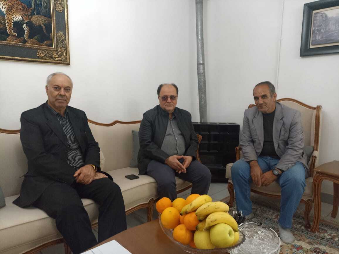 دیدار با دو تن از بازنشستگان شهرستان کرج