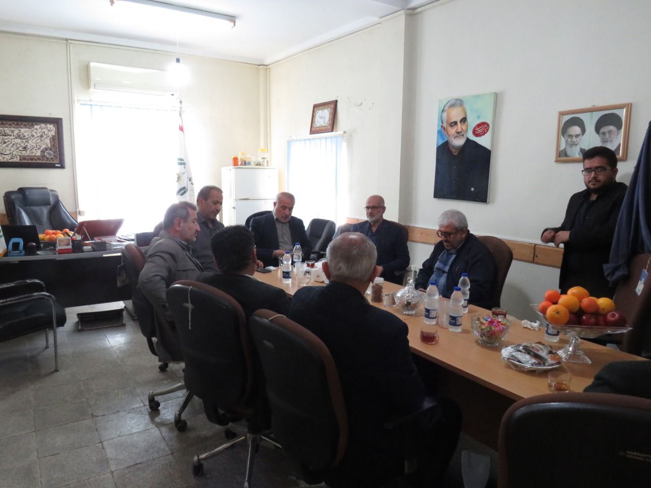 برگزاری نشست با دکتر شریعتی نماینده بهشهر،نکاوگلوگاه درمجلس شورای اسلامی