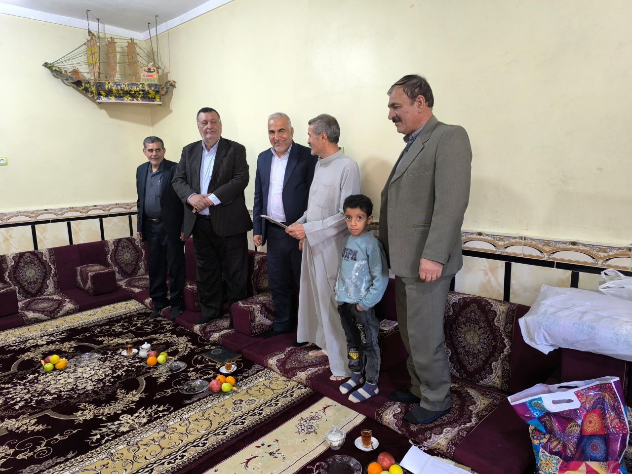 دیدار با 4 نفر از بازنشستگان شهرستان شادگان دیدار با 4 نفر از بازنشستگان شهرستان شادگان