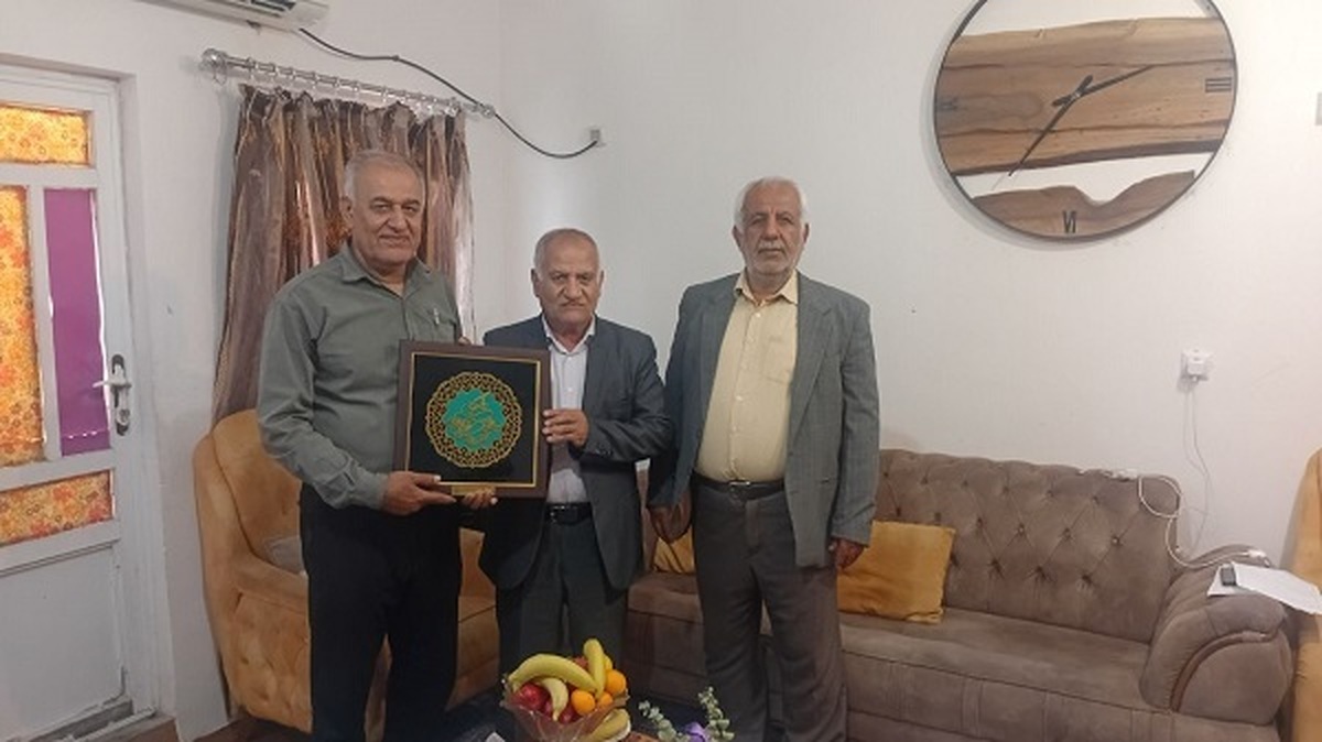 دیدار و سرکشی از پیشکسوت انتظامی  گودرز دهقانی