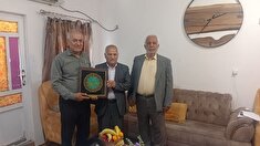 دیدار و سرکشی از پیشکسوت انتظامی  گودرز دهقانی