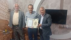 دیدار و سرکشی از پیشکسوت انتظامی فضل اله مرادی کوچی