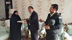 دیدار با ۲ نفر وابسته مستمری بگیر شهرستان دورود